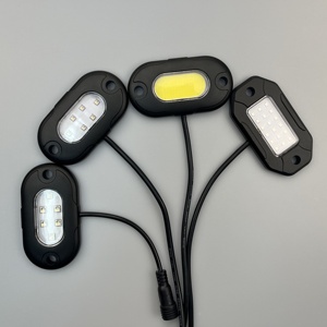 Siêu sáng IP68 RGB 9 Led Mini ứng dụng không dây điều khiển từ xa Auto Car LED Đèn nội thất Đèn đá đèn - Product Image 3