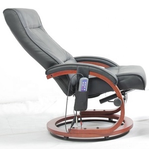 Venta directa de fábrica, silla de TV reclinable de <span class=keywords><strong>masaje</strong></span> <span class=keywords><strong>con</strong></span> Base de madera relajante <span class=keywords><strong>con</strong></span> reposapiés - Product Image 2