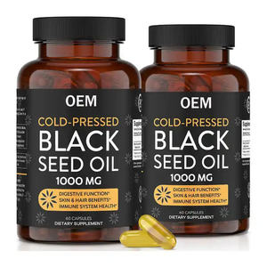 Minyak biji hitam padat dingin kualitas tinggi kapsul lembut minyak biji Jinten hitam murni suplemen Herbal - Product Image 1
