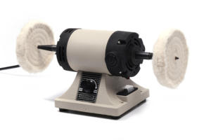 ماكينة التلميع ذات السرعة المزدوجة ، ماكينة التلميع ذات السرعة من الأكريليك والخشب لضبط المجوهرات ، ماكينة تلميع صغيرة - Product Image 4