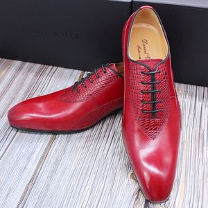 Chaussures habillées en cuir Oxford italien pour hommes, qualité supérieure, à lacets, vente en gros, personnalisables pour mariages et fêtes – Offre spéciale - Product Image 3