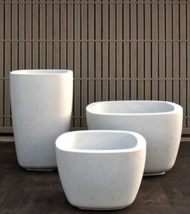 Heavy Duty Urban Concrete <b>Planter</b> Commercial Public Space Cement Tree Pot Architectural GFRC Landscape Manufacturer Vietnam - Product Image 3