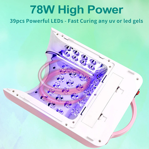 Máquina de Secado Rápido para Esmalte de Uñas en Gel, Lámpara de Uñas con Sensor Infrarrojo Inteligente, Pantalla LED, 4 Temporizadores, Herramienta de Curado de Manicura Potente, Venta al por Mayor - Product Image 6