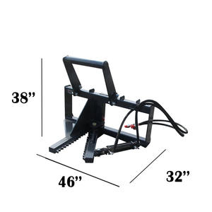 Prix de gros Accessoire pour poller d'arbres Skid Steer Attachement pour le retrait d'arbres et le défrichement - Product Image 3