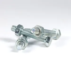 Nhà Máy 304 316 316L DIN 931 DIN 933 hình lục giác đầu Bolt thép không gỉ Bolt nut hình lục giác Bolt