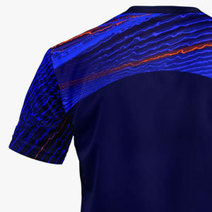 Camiseta de Voleibol Personalizada 100% Poliéster en Color Sólido, Ropa de Moda Transpirable con Logotipo Personalizado - Product Image 4