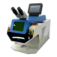 Nouvelle machine de soudage laser portable de bureau rouge et bleu YAG Pulse 200W Mitsubishi Mini CCD pour bijoux avec rail de guidage THK Beckhoff