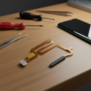 Lector de Huellas Dactilares Flex para Oppo A54s Negro - Product Image 3