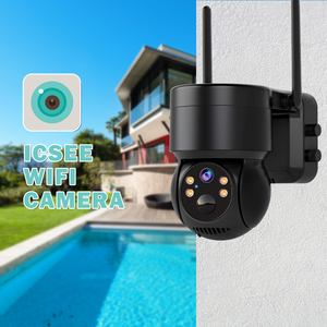 Icsee <span class=keywords><strong>3MP</strong></span> năng lượng mặt trời ip dome Network <span class=keywords><strong>Camera</strong></span> với hai chiều âm thanh tầm nhìn ban đêm phát hiện chuyển động-Điện năng thấp Wifi kết nối <span class=keywords><strong>CMOS</strong></span> cảm biến - Product Image 6