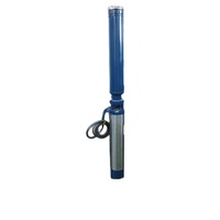 Pompe submersible à puits profond à haute levée avec pompe à vis en acier inoxydable Pompe submersible supportée de petit diamètre à haute pression