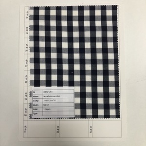 121261 Tissu en rayonne teint en fil, certifié OEKO-TEX, écologique, respirant, voile, pour vêtements, couleurs en stock, offre spéciale - Product Image 6