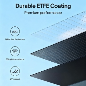 Advanced 60W Foldable Monocrystalline Silicon Black <b>Solar</b> <b>Panel</b> <b>Portable</b> Power Station 23.4% Efficiency Multiple Output <b>Solar</b> - Product Image 2