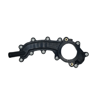 Boîtier de thermostat Sortie d'eau de refroidissement Tuyau croisé 05184653AF 5184653 5184653AD 05184653 pour 2011-2020 Dodge Challenger