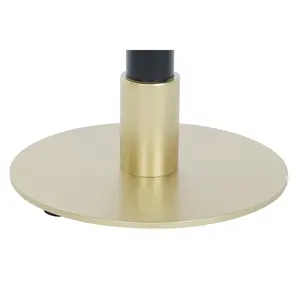 <b>SIDE</b> <b>TABLE</b> METAL <b>MARBLE</b> 45X45X51 <b>BLACK</b> Prof. 45 - Product Image 5