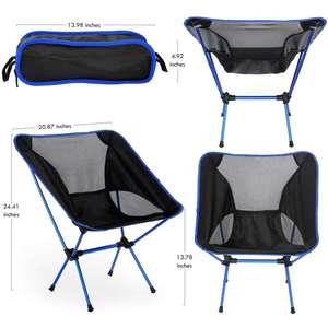 Silla Plegable Portátil para Jardín, Silla Luna Ultraligera de Aleación de Aluminio Aeronáutico, Desmontable, para Camping y Ocio - Product Image 5