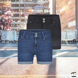 <b>Women's</b> Denim Shorts Skinny Fit Washed <b>Jean</b> Hot Pants Summer Casual Outfit Wholesale Rate OEM Custom Design Breathable 2026 - Product Image 3