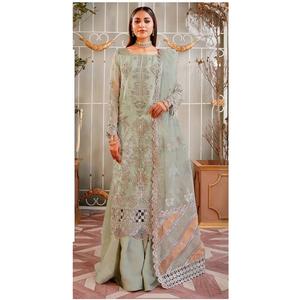 Série la plus vendue exclusivement tendance de costume pakistanais avec style fantaisie Salwar Kameez pour mariage et fête - Product Image 1