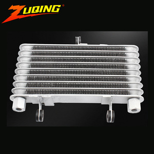 Refroidisseur d'huile de moto Zuqing, radiateur en aluminium 8 rangées, dissipateur de chaleur pour moteur 125-250cc - Product Image 1