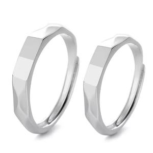 Anillo de Pareja con Proyección de Plata de Ley S925, Anillo para Hombre y Mujer en el Nombre de la Luz, Joyería Fina, Anillos de Moda - Product Image 6