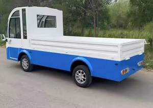 Autobús de nuevo diseño con cama de carga Vehículo urbano de pasajeros Autobús turístico <span class=keywords><strong>Mini</strong></span> camión eléctrico - Product Image 5