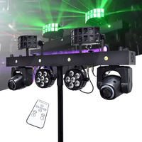 Barre de lumière de scène Igreslite Dj Gigbar, lumière de fête, stroboscope, projecteur mobile, effet laser, lumière de scène 5 en 1 avec support