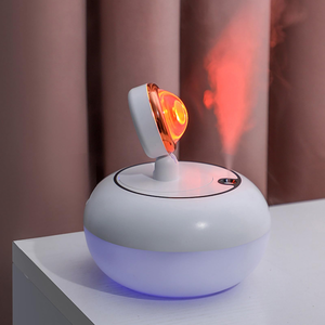Mini diffuseur d'arômes ultrasonique avec lumière LED coucher de soleil, humidificateur d'air alimenté par USB pour bureau et maison, nouveau design pour usage hôtelier - Product Image 1