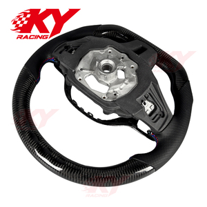 Volant sport en fibre de carbone véritable avec LED pour BMW G05 G20 G30 G2X G3X X5 X3M X4M M2 M3 M4 M5 M8 Z4 740i 540i 440i 340i 330i - Product Image 4