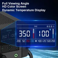 Station de soudage à air chaud intelligente QUICK 861Pro avec commande vocale anglaise pour la réparation multifonctionnelle de la carte mère du téléphone, de la puce IC