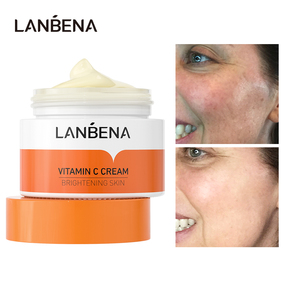 Crème hydratante éclaircissante pour le visage à la vitamine C LANBENA en gros - Product Image 3