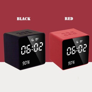 <span class=keywords><strong>Speaker</strong></span> visualisator musik LED dengan jam <span class=keywords><strong>Digital</strong></span> & Radio FM, Logo kustom Apollo A11 Mini <span class=keywords><strong>Speaker</strong></span> meja samping tempat tidur - Product Image 4