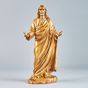 Escultura de Bronce de Alta Calidad de Jesús, Virgen María y Cristo, Personalizable, Estatuas Religiosas de Metal para Interiores/Exteriores, Decorativas y Personalizadas - Product Image 5