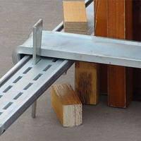 Colliers de serrage réglables pour coffrage en acier, surface galvanisée traitée thermiquement, installation facile, accessoires pour moules à béton