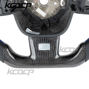 Volante de fibra de carbono LED para <span class=keywords><strong>Skoda</strong></span> <span class=keywords><strong>Octavia</strong></span> RS Kodiak SkodaYeti Fabia RS - Product Image 3