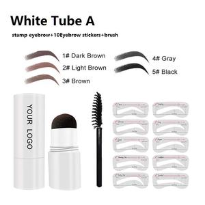 No logo Eye <strong>Brow</strong> <strong>Stamp</strong> Stencil <strong>Kit</strong> Eyebrow Stencil Stick Set Waterproof Eyebrow <strong>Stamp</strong> Shaping <strong>Kit</strong> - Product Image 2