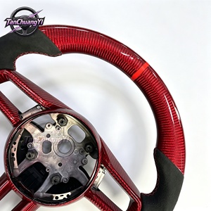 พวงมาลัยคาร์บอนไฟเบอร์แบบกำหนดเองสำหรับรถยนต์ปี 2020 992 S/2021 GTS/2021 Taycan - Product Image 3