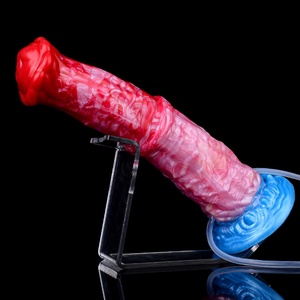 Fantasy Fetish Huge Premium Silicone Inflatable Ejaculating Butt Plug Horse <b>Dildo</b> Silicone Anal Sex Toy for Couples - Product Image 5