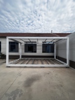 Structure en acier préfabriquée modulaire, respirante, petite, DIY, cabane de plage portable, bungalow, kit de maison conteneur en kit