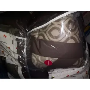 Ensemble de literie double Sindy 200x235 cm, motif géométrique, coton et polyester, 8 pièces, style moderne, usage domestique - Product Image 5