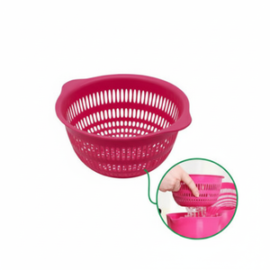 Inomata Coppo 17cm Pink <b>Colander</b> & <b>Strainer</b> - Product Image 1