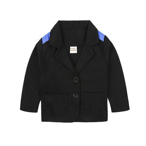 Ensembles de vêtements formels d'automne pour enfants, vêtements de mode pour garçons, ensemble de costume super cool pour garçons avec pantalon en jean lavable - Product Image 2