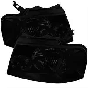 Par de Faros Delanteros Ahumados para Ford 04-08 F150 <span class=keywords><strong>Lincoln</strong></span> 06-08 <span class=keywords><strong>Mark</strong></span> <span class=keywords><strong>LT</strong></span> 55W Halógenos, Nuevos, Accesorios para Automóviles - Product Image 1