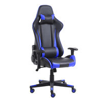 Fauteuil de jeu Fantech Gamer Pc Bleu Vente en gros Fauteuil de massage personnalisé avec haut-parleur Bureau