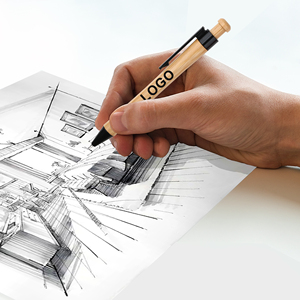 Customized OEM Environmental Retractable Bamboo Ballpoint <b>Pen</b> Wholesalers Personalized Laser Logo Printing <b>Pens</b> Manufacturers - Product Image 4