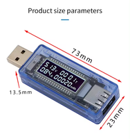 Voltmeter USB detektor arus 3-in-1, alat reparasi ponsel penting Monitor tegangan daya rendah
