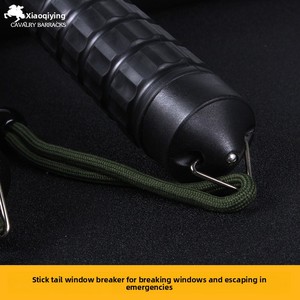 Bâton télescopique rétractable léger et portable en plastique PC <span class=keywords><strong>pour</strong></span> la sécurité personnelle et la défense, deuxième génération, <span class=keywords><strong>pour</strong></span> briser les vitres de voiture en cas d'urgence - Product Image 4
