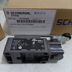 ลิมิตสวิตช์ Schmersal รุ่น Z4V7H 336-11Z-2272/2654 แบบ SPDT 24 โวลต์ 1 แอมป์ IP67 - Product Image 1