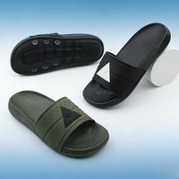 OLICOM Claquettes personnalisées de haute qualité pour hommes, légères, confortables, avec soutien de la voûte plantaire en EVA, pour la maison, la piscine, la plage et la marche
