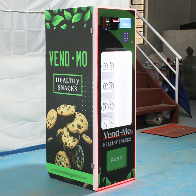 China Best Selling Coin Operate Vending Machine Snacks and Drinks Vending Machine Customized Food Snack Combo Vending Machine