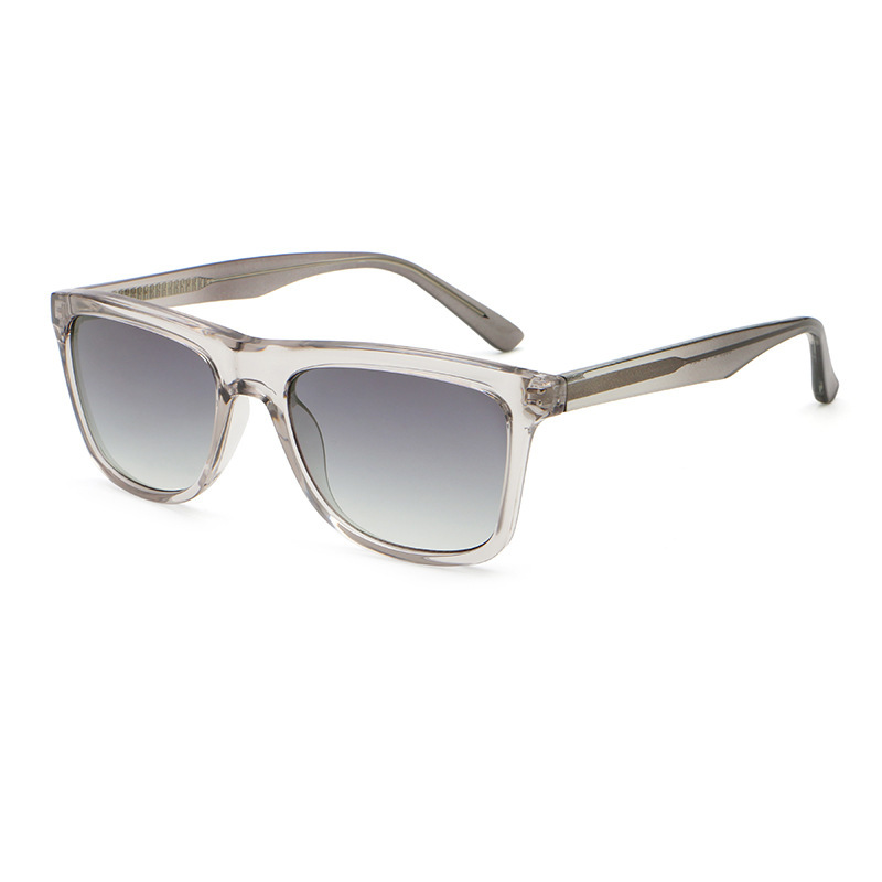 C4 bright transparent gray framegradual black-grey lenses