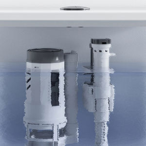 Chaozhou Chine Vente en gros bon marché Wc Vacuum P-Trap Cuvette de toilette au <span class=keywords><strong>sol</strong></span> pour salle de bain One Piece Wc Toilettes - Product Image 6